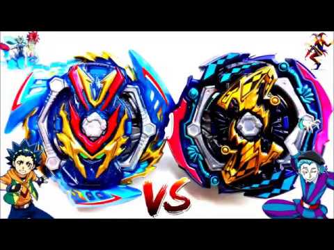 Judgement Joker 00T.Tr vs Slash Valkyrie Bl.Pw -Joe vs Valt-Beyblade Burst