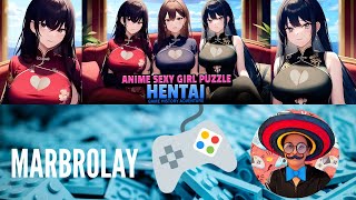 Anime Sexy Girl Puzzle Hentai Game History Adventure - Nintendo Switch OLED Handheld Mode Gameplay