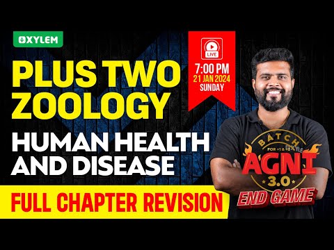 Plus Two Zoology - Human Health and Disease | Xylem Plus Two