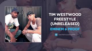 Eminem &amp; Proof - Tim Westwood Freestyle (Unreleased) (AUDIO)