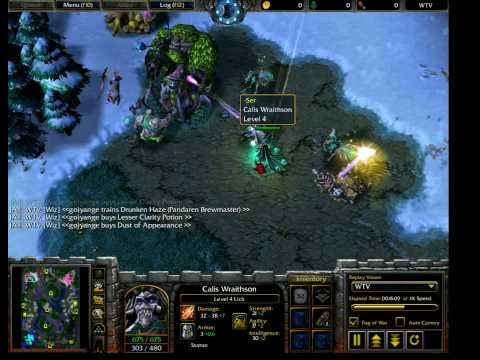 WC3 Warcraft III ser vs goyange Melting Valley NE vs Undead 2of3