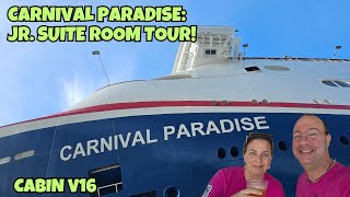 What's INSIDE Carnival Paradise's Luxurious Junior Suite?