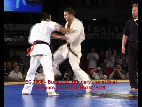 European Championships 2006 - Budapest, Hungary - semi final - D.Popov vs. Gabor Rozsa HUN