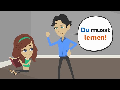 Mia muss eigentlich lernen, aber sie tut das | Deutsch lernen