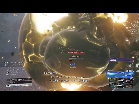 FINAL FANTASY VII REBIRTH blind playthrough pt135 beating gigamesh