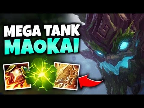 MAOKAI IS 100% BUSTED AS SUPPORT | TRY THIS MEGA TANK BUILD - League of Legends