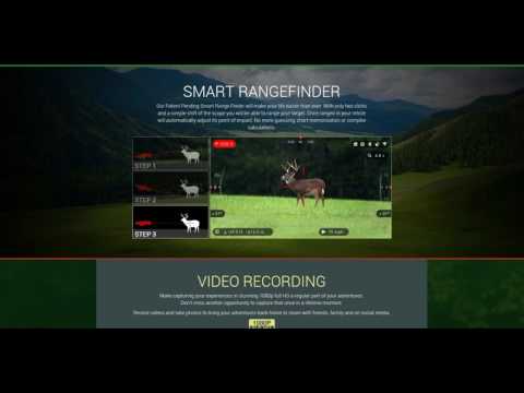 ATN X-Sight II 5-20 Smart Riflescope w/1080p Video, WiFi, GPS, Image Stabilization, Range Finder