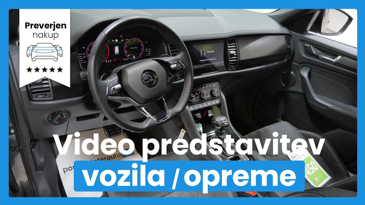 Škoda Kodiaq Sportline 2.0 TDI 4X4 DSG- DIG.ŠTEVCI - VL.NAPRAVA