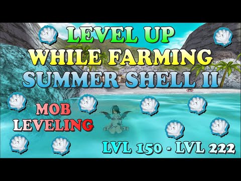Level Up Your Level 150 Farmer While Farming Summer Shell II This Summer Event - Toram Online