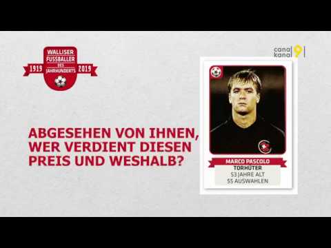 Nominierung «Walliser Fussballer des Jahrhunderts»: Marco Pascolo