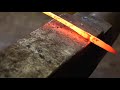 forging the small carving knife