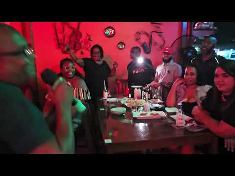 Blackman Feeling To Party #karaoke #trinidad #singers #blackmanfeelingtoparty