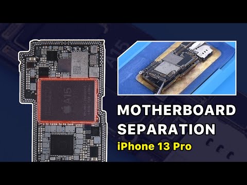 iPhone 13 Pro Motherboard Separation – The Hottest CPU?