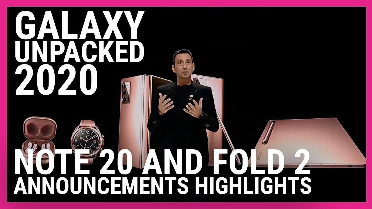 Samsung Galaxy Unpacked 2020 Highlights - YouTube