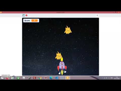 Create a space-shooter game for beginners using Scratch 3.0 - Abrams Project