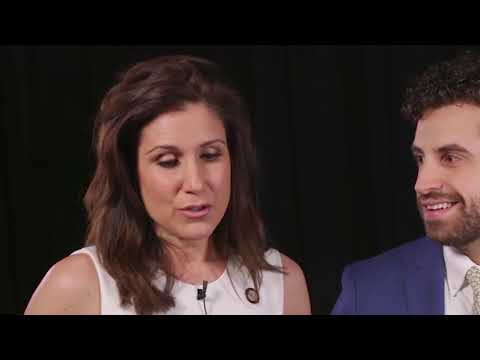 stephanie j. block and brandon uranowitz being my comfort friendship for 8 minutes