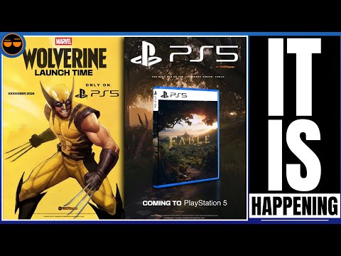 PLAYSTATION 5 - NEW GTA 6 PS5 EXCLUSIVE!? / NEW WOLVERINE PS5 LAUNCH TIME LEAKS!? / FABLE ON PS5…
