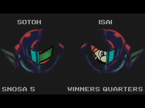 SNOSA 5 - SotoH (Samus) Vs. Isai (Mario) Super Smash Bros. Winners Quarters