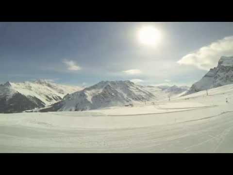 Das Gargellner Schafbergplateau im Zeitraffer