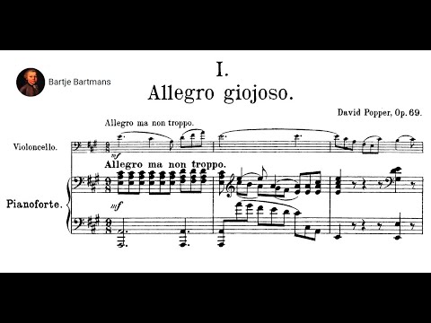 David Popper - Suite for Cello and Piano, Op. 69 (1897)
