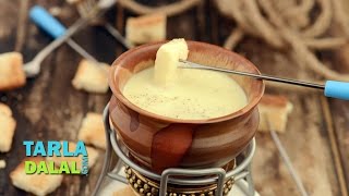 Cheese Fondue by Tarla Dalal
