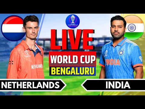 India vs Netherlands Live | ICC World Cup 2023 | IND vs NED Live | World Cup Match Live, #livescore