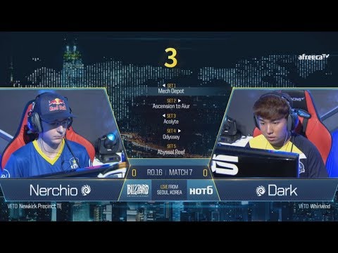 [GSL vs. the World 2017] Ro.16 Day2 Match3 Nerchio vs Dark
