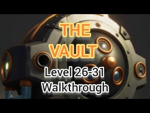 The Vault: Logic Puzzle Box level 26-31 Walkthrough