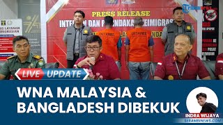 Langgar Aturan, 2 WNA Malaysia & Bangladesh Diciduk di Pidie & Banda Aceh Seusai 'Overstay' 6 Tahun