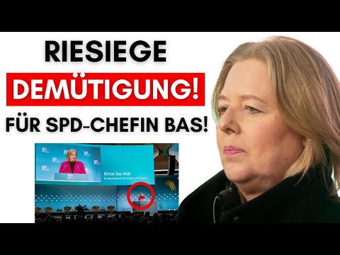 SPD-Ministerin Bas vom ganzen Saal ausgelacht (mit Video)