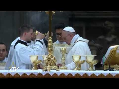 MISA DE NOCHEBUENA con PAPA FRANCISCO, 24 DIC 2014