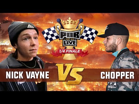 Nick Vayne vs Chopper - 1/4de Finale  Punchoutbattles Live 2015/2017