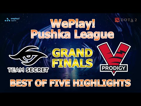 SECRET vs VP.Prodigy -  GRAND FINALS - BO5 Highlights - WePlay! Pushka League DOTA 2 2020 Highlights