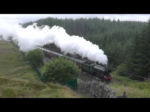Flying Scotsman Slips on Shap 2/7/16