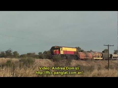 Tren del Belgrano Cargas (7739) entre Huascha y Chuña (III), Córdoba