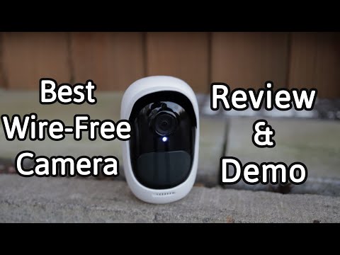 Reolink Argus Pro Wireless Home Security Camera Review Demonstration