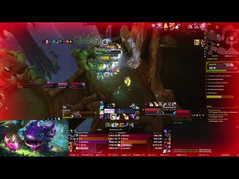 WoW Shadowlands - KSM Achievement - +15 Theatre Of Pain Timed (+1) - Balance Druid PoV