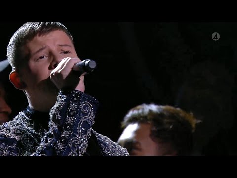 Sebastian Walldén sjunger vinnarlåten i Idol 2018 - Idol Sverige (TV4)