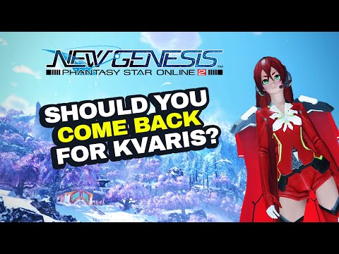 Phantasy Star Online 2: New Genesis - Frozen Resolution and Kvaris Region Impressions