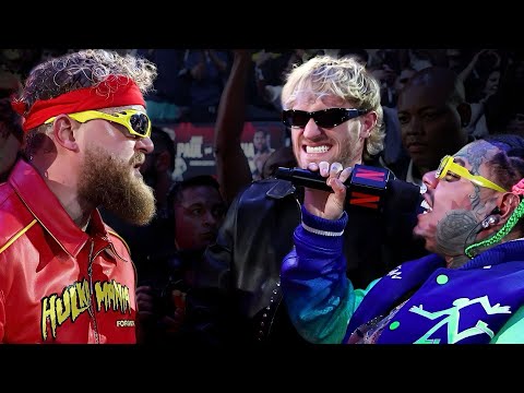 6ix9ine & Jake Paul’s INSANE Fight Walkout