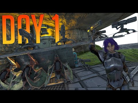 DUO Claiming Our Hidden Location Day 1 Of Wipe - ARK