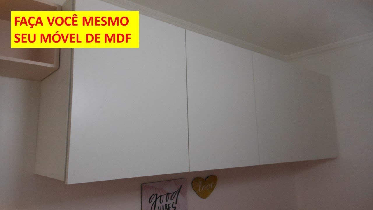 FAÇA SEU MÓVEL DE MDF EM CASA-FAZER EM CASA