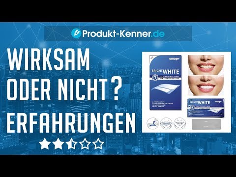[FAZIT] Onuge Bright White Strips Erfahrungen | Zahnbleaching im TEST! Weiße Zähne oder Abzocke?