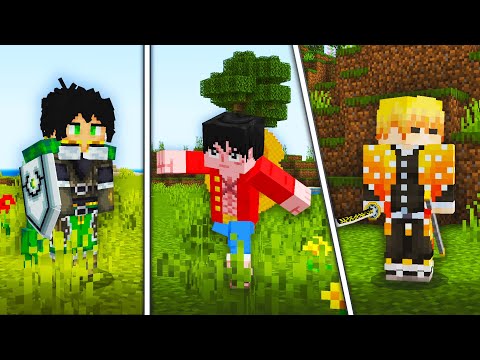 Unbelievable: 5 Insane Anime MCPE Addons for Minecraft!