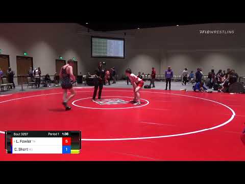 145 Lbs Cons. Semi - Logan Fowler, TN Vs Chase Short, MO 7bf8