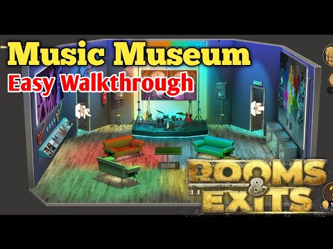 Rooms and Exits Level 11 Music Museum Chapter 4 Walkthrough ( Pharaoh's Bride )