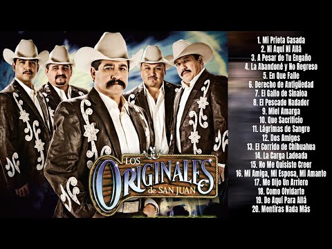 1 HORA PUROS CORRIDOS DE LOS ORIGINALES DE SAN JUAN - EXITOS CORRIDOS MIX PA PISTEAR ALBUM COMPLETO