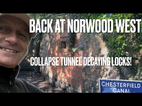 Norwood Collapse Tunnel and Decaying Locks | Chesterfield Canal Restoration 