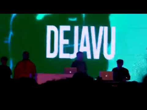 Dejavu/Gregory Palencia en concierto tributo a Canserbero ("Baby Werebere"). Palo Negro, 13/7/19.