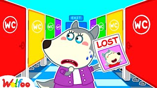 Oh No, Wolfoo Got Lost in the Public Restroom! - Wolfoo Kids Safety Tips 🤩 @WolfooCanadaKidsCartoon